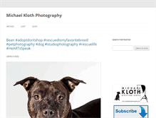 Tablet Screenshot of news.michaelklothphotography.com